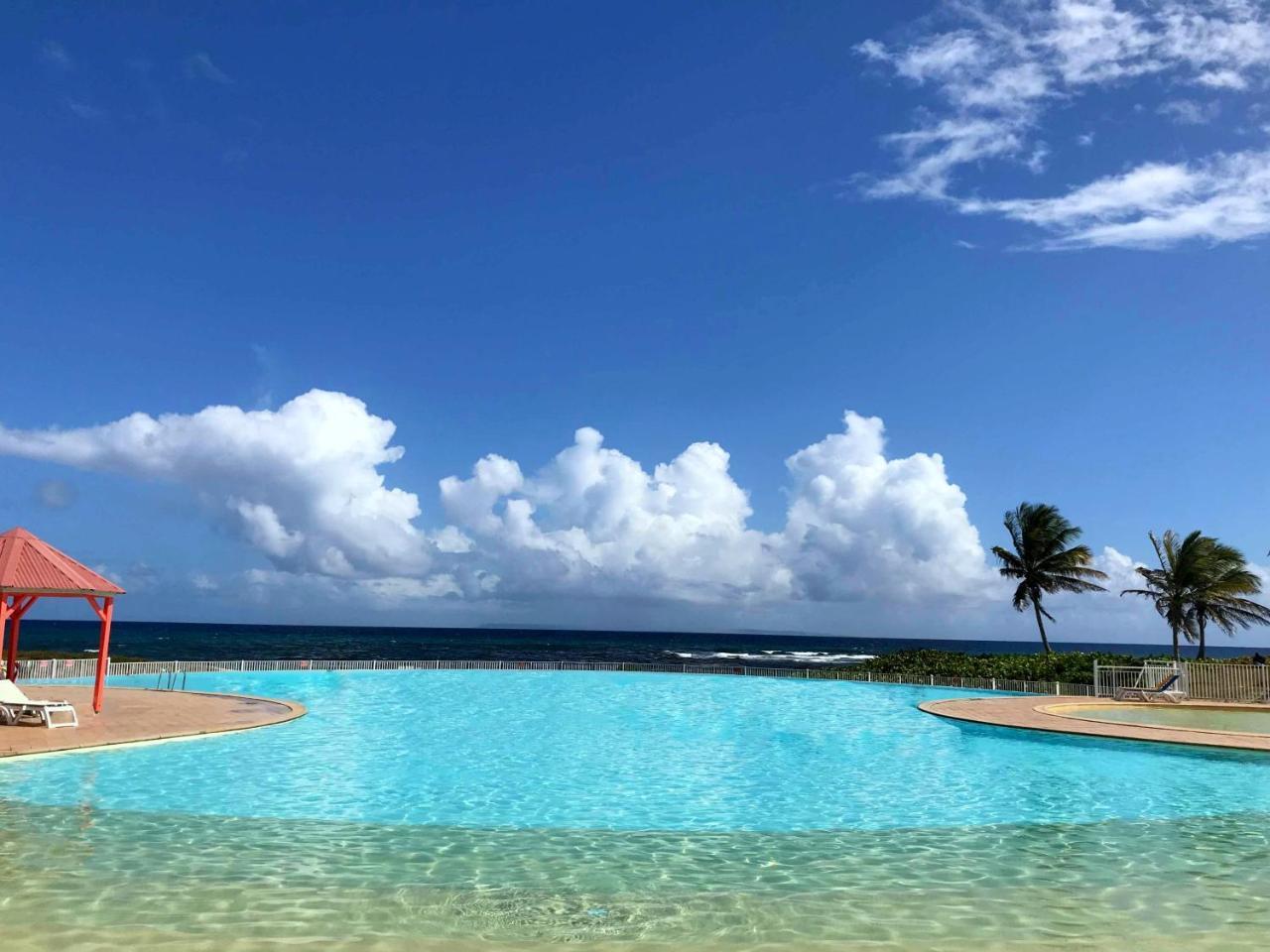 Ti.Maanga Vue Mer Pieds Dans L'Eau แซงต์-ฟรองซัวส์ ภายนอก รูปภาพ